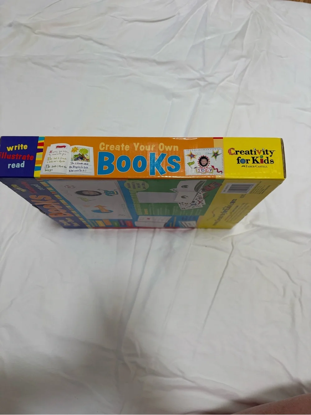 Creativity for Kids Create Your Own Books – Blue & Yellow Hardcover Set
